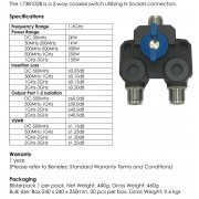 Benelec 2 Pos Antenna Switch (N Female)